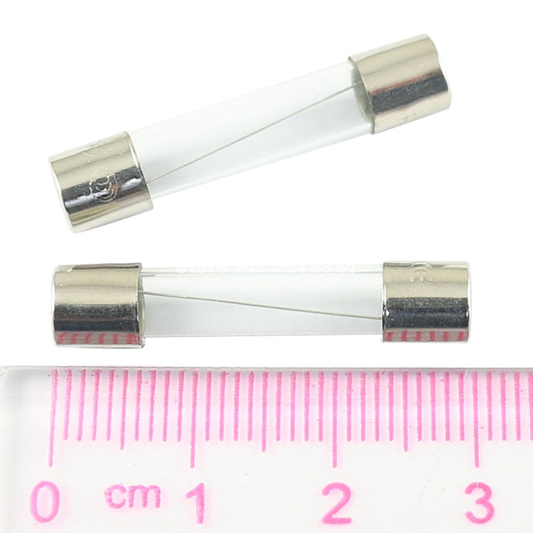 6.32x32mm Slow Blow Glass Fuse